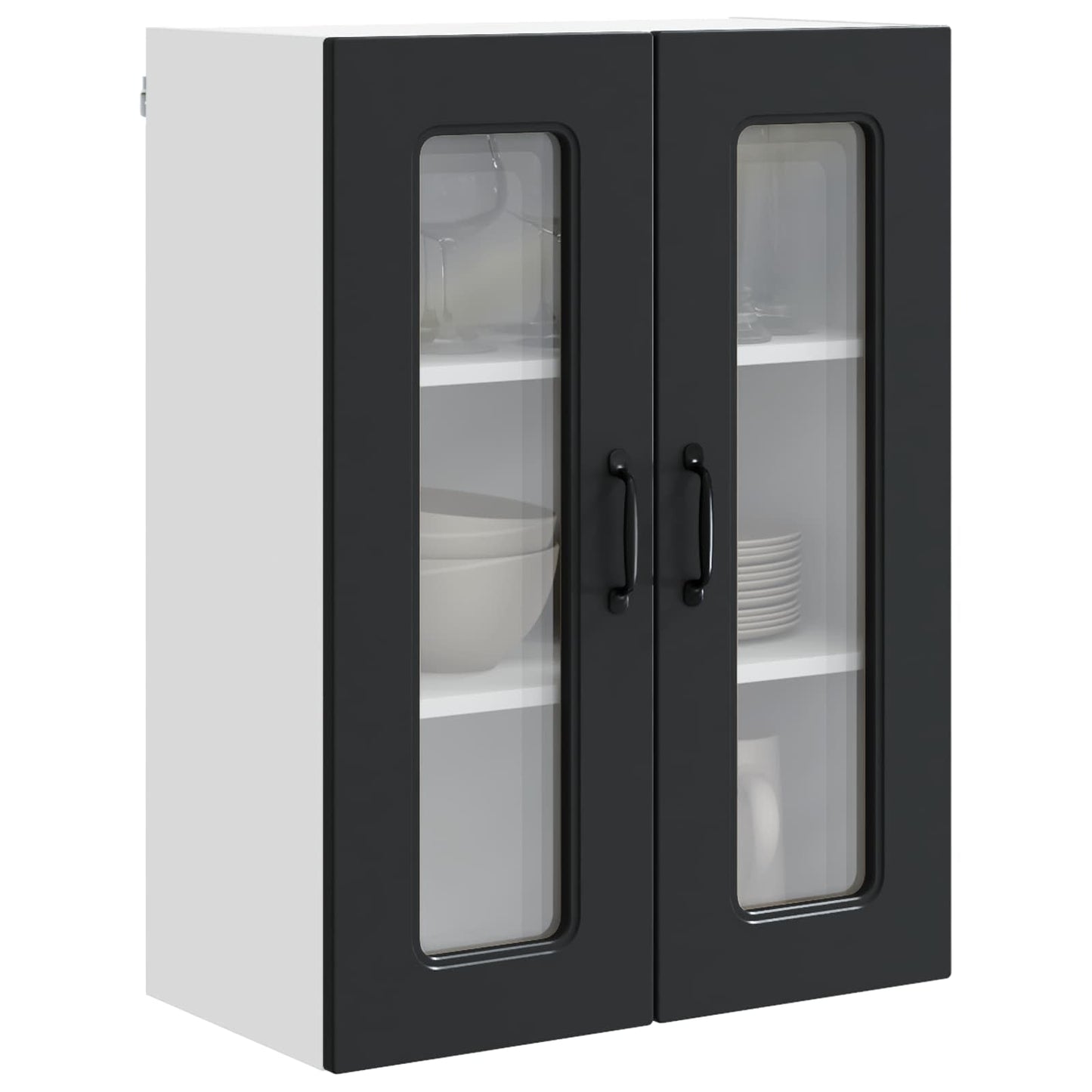 Mobile da cucina Kalmar Nero 60 x 31 x 80 cm Legno multistrato