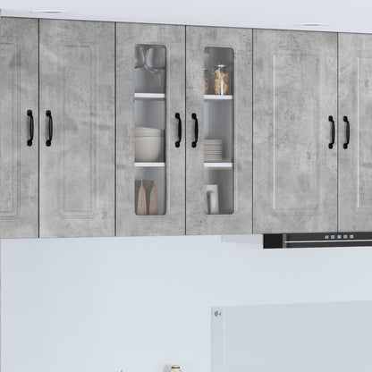 Mobile da cucina Kalmar Grigio cemento 60 x 31 x 80 cm