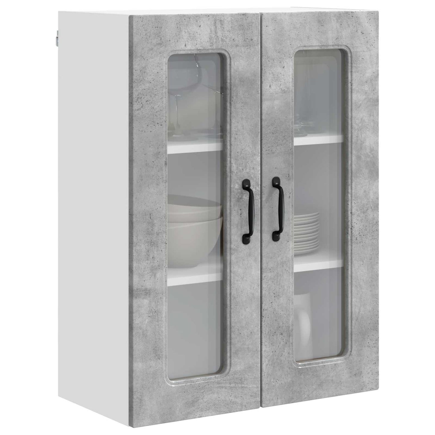 Mobile da cucina Kalmar Grigio cemento 60 x 31 x 80 cm