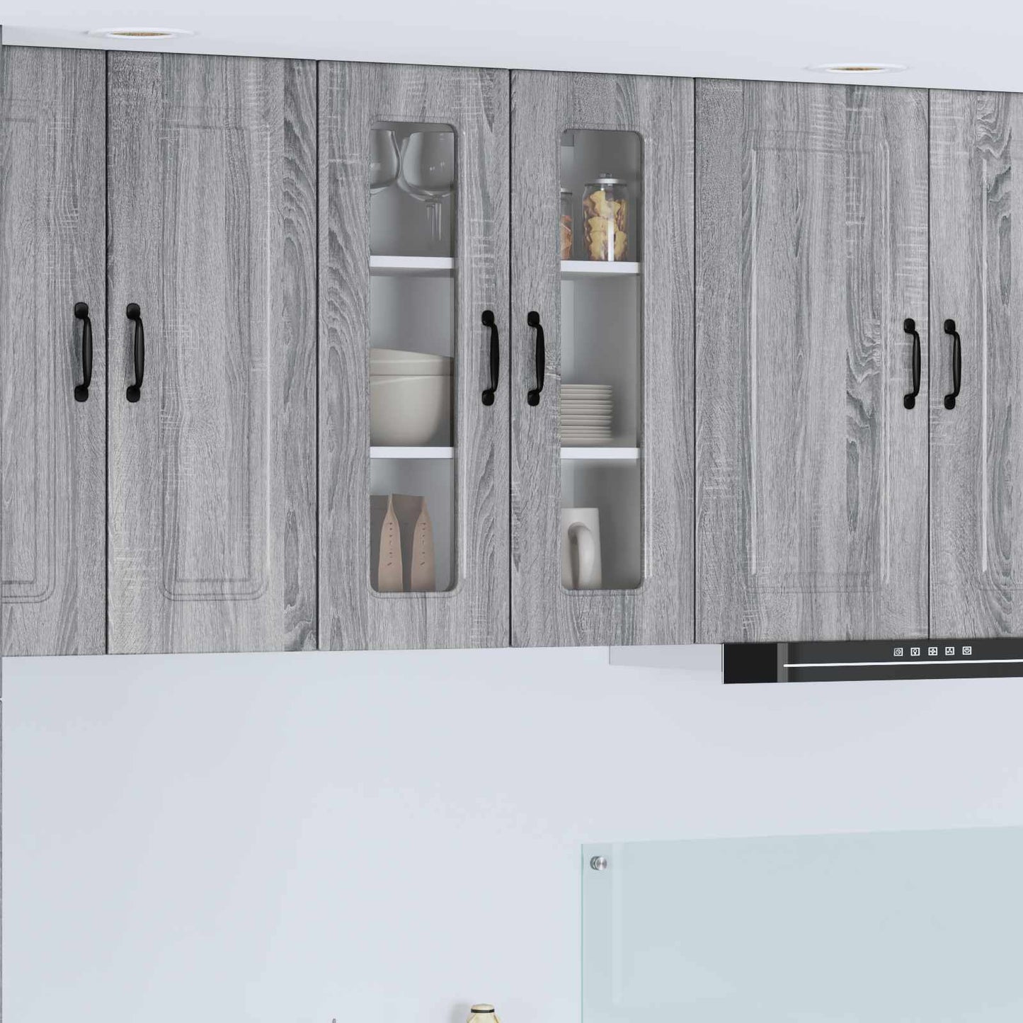Mobile da cucina Kalmar Grigio Sonoma 60 x 31 x 80 cm