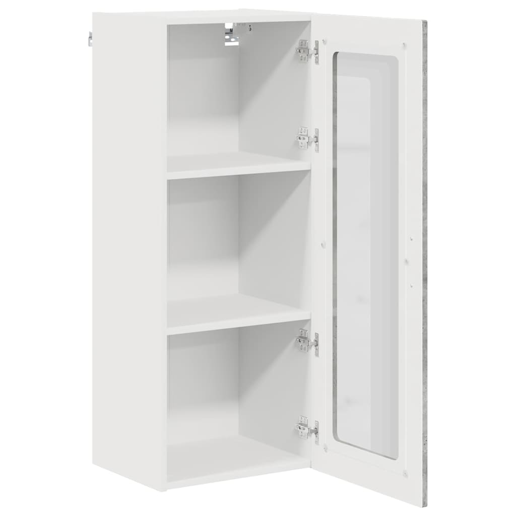 Mobile da cucina Kalmar Grigio cemento 40 x 31 x 100 cm