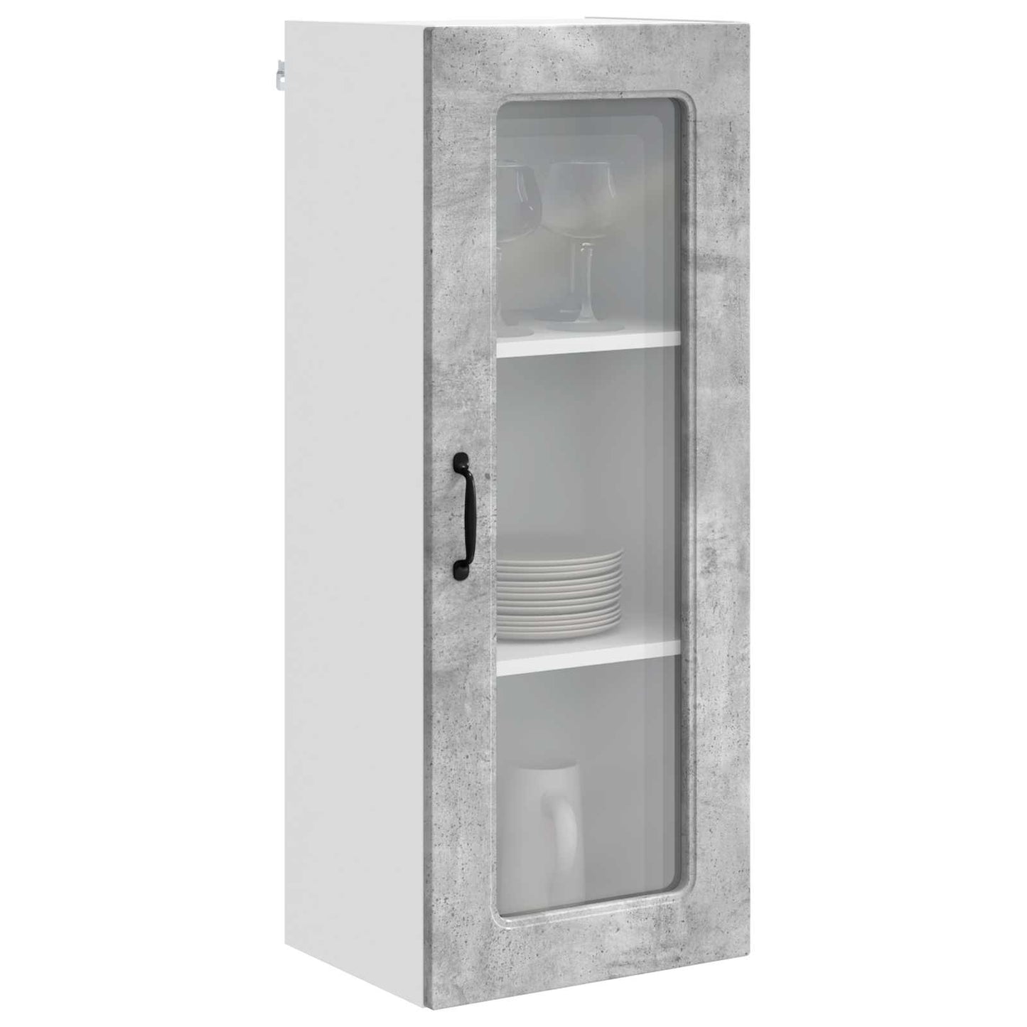 Mobile da cucina Kalmar Grigio cemento 40 x 31 x 100 cm