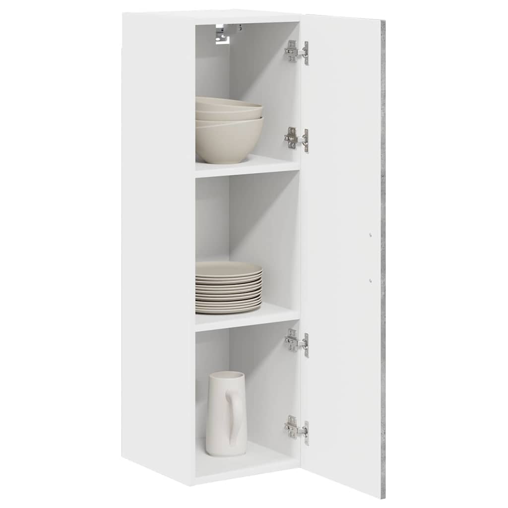 Mobile da cucina Kalmar Grigio cemento 30 x 31 x 100 cm
