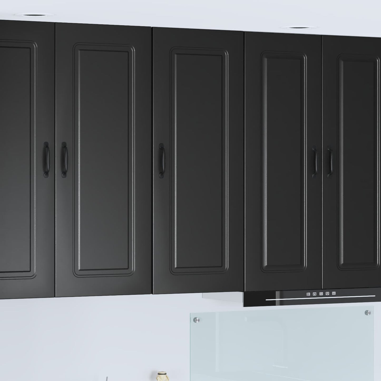 Mobile da cucina Kalmar Nero 40 x 31 x 100 cm Legno multistrato