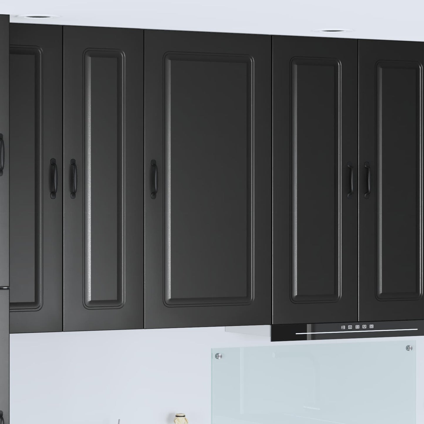 Mobile da cucina Kalmar Nero 50 x 31 x 100 cm Legno multistrato
