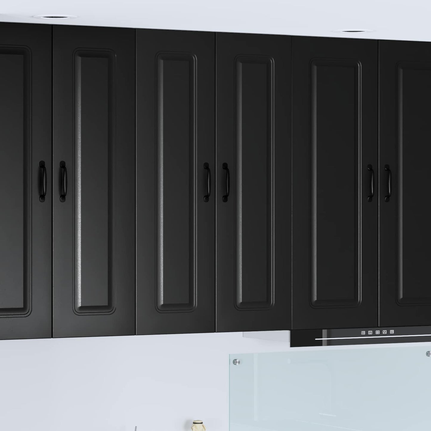 Mobile da cucina Kalmar Nero 60 x 31 x 100 cm Legno multistrato