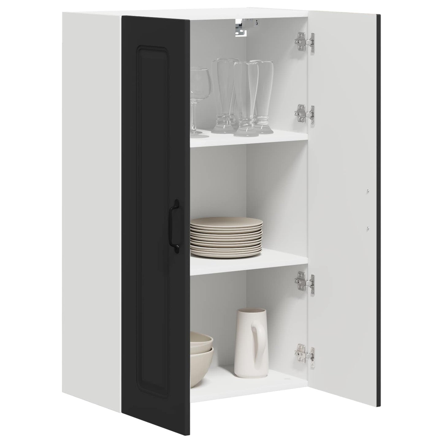 Mobile da cucina Kalmar Nero 60 x 31 x 100 cm Legno multistrato