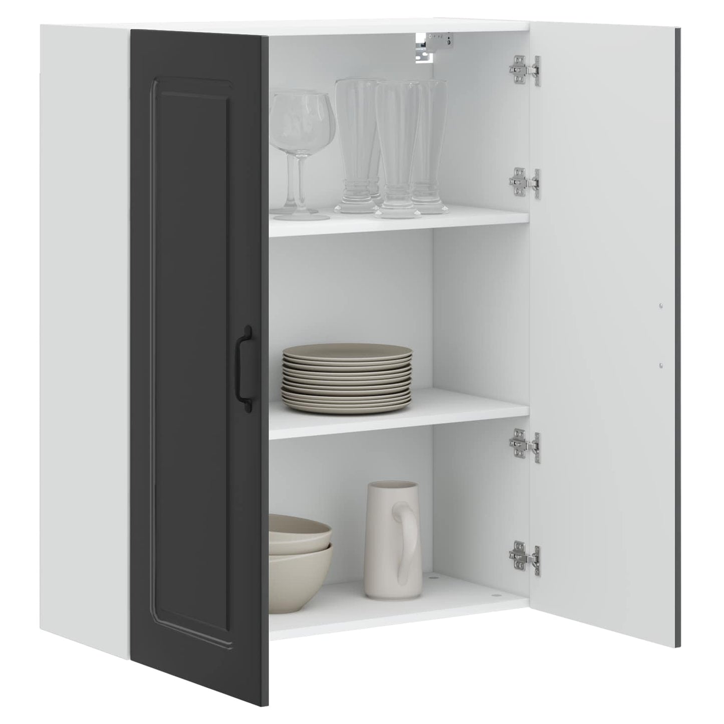 Mobile da cucina Kalmar Nero 80 x 31 x 100 cm Legno multistrato
