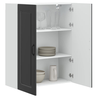 Mobile da cucina Kalmar Nero 80 x 31 x 100 cm Legno multistrato