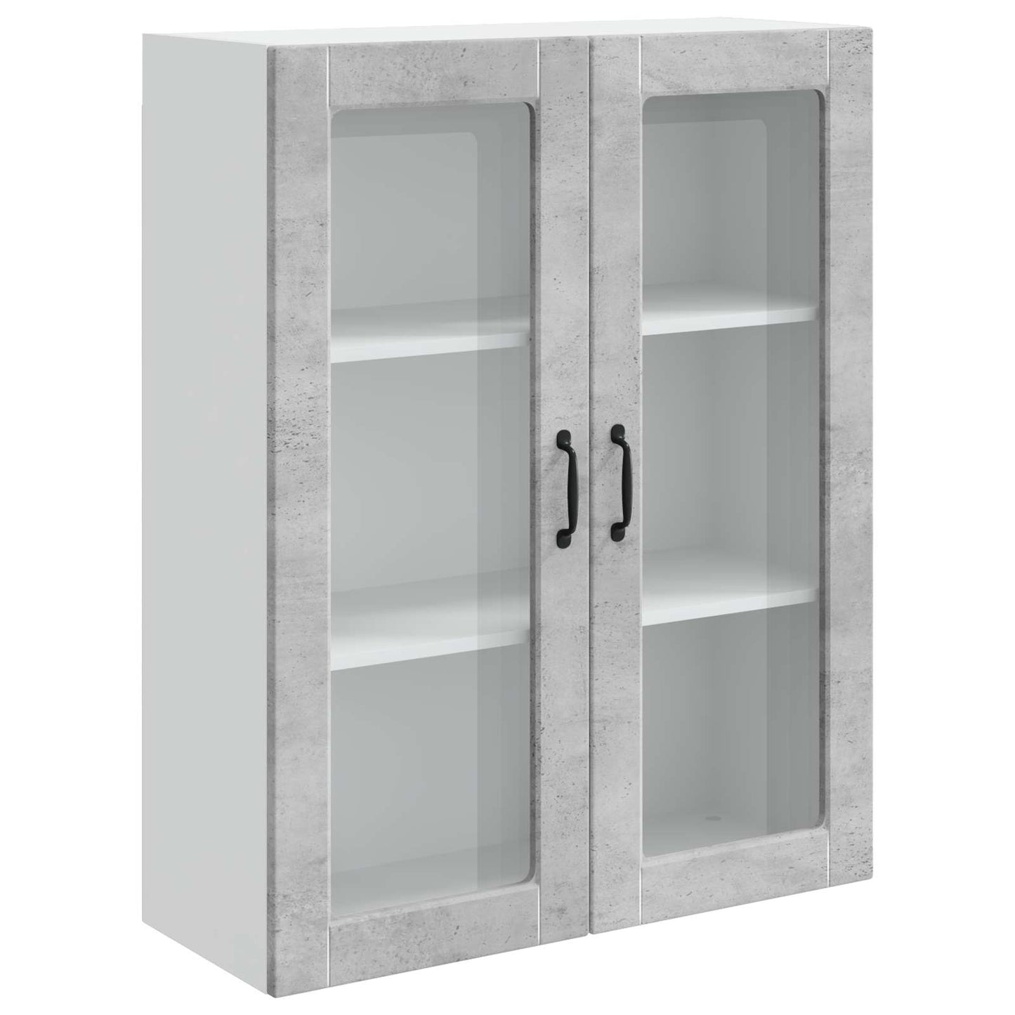 Mobile da cucina Kalmar Grigio cemento 80 x 31 x 100 cm
