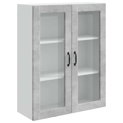 Mobile da cucina Kalmar Grigio cemento 80 x 31 x 100 cm