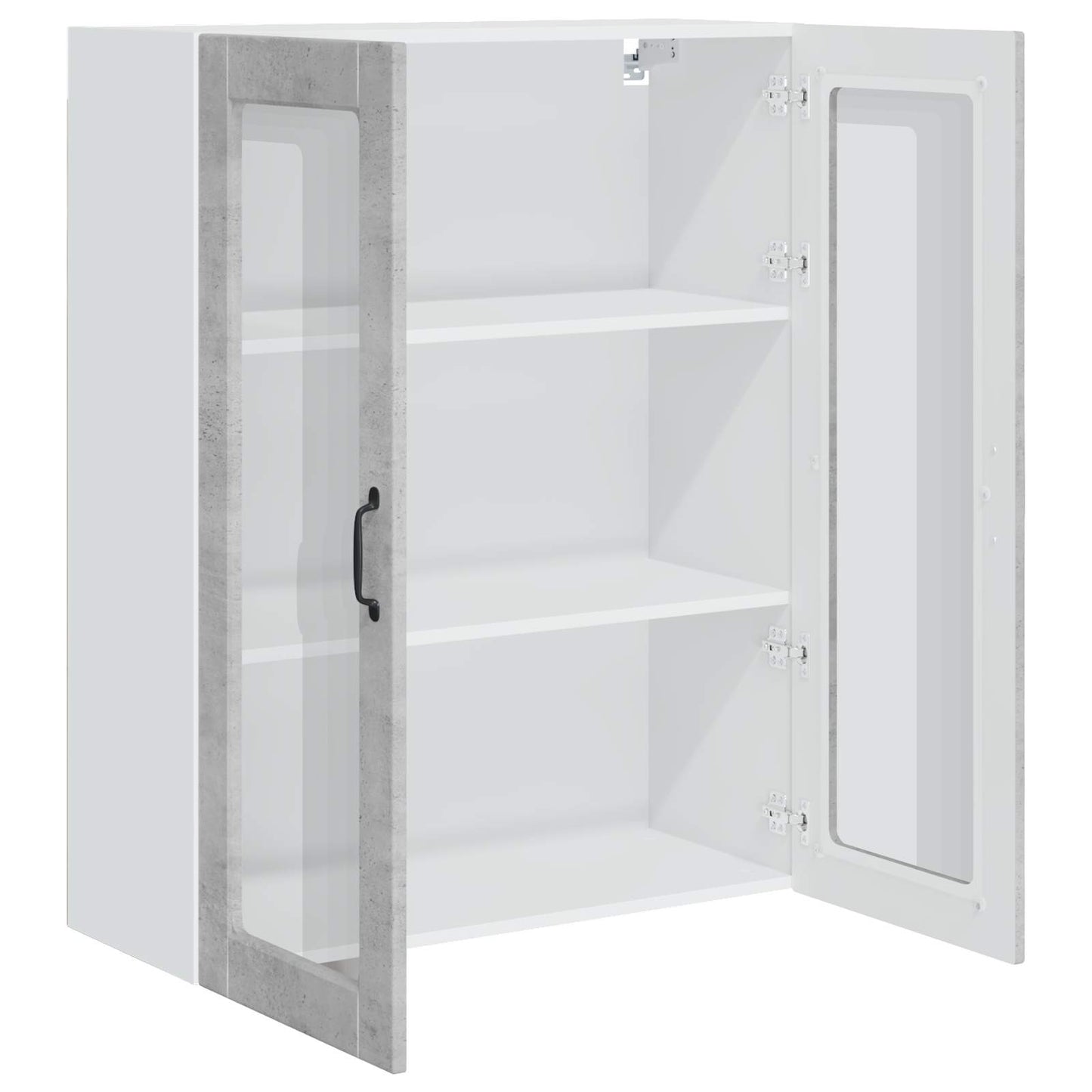 Mobile da cucina Kalmar Grigio cemento 80 x 31 x 100 cm