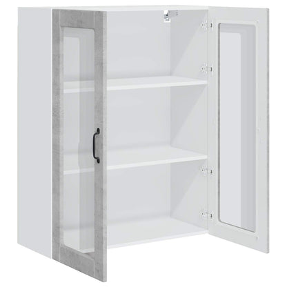 Mobile da cucina Kalmar Grigio cemento 80 x 31 x 100 cm