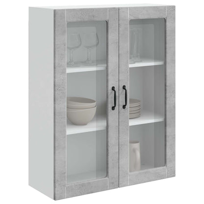 Mobile da cucina Kalmar Grigio cemento 80 x 31 x 100 cm