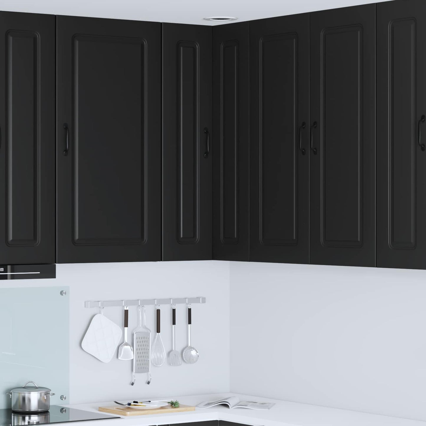 Mobile da cucina Kalmar Nero 57 x 57 x 100 cm Legno multistrato