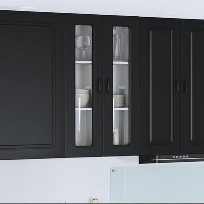 Mobile da cucina Kalmar Nero 60 x 31 x 100 cm Legno multistrato