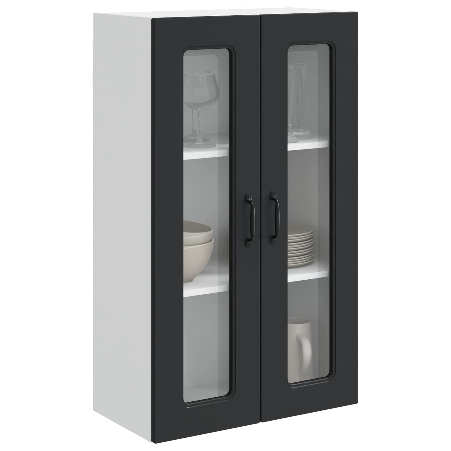 Mobile da cucina Kalmar Nero 60 x 31 x 100 cm Legno multistrato