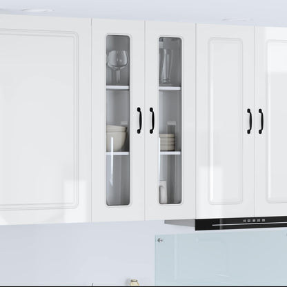 Mobile da cucina Kalmar Bianco Lucido 60 x 31 x 100 cm