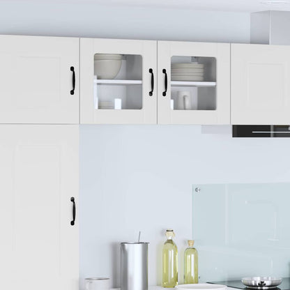 Mobile da cucina 2 pcs Bianco 40 x 31 x 40 cm Legno multistrato