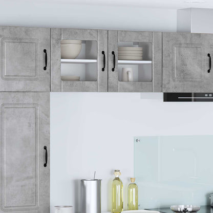Mobile da cucina Lucca 2 pcs Grigio cemento 40 x 31 x 40 cm