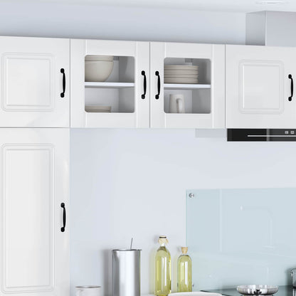 Mobile da cucina 2 pcs Bianco Lucido 40 x 31 x 40 cm