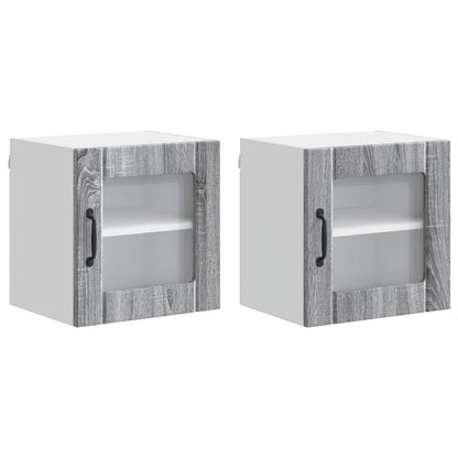 Mobile da cucina 2 pcs Grigio Sonoma 40 x 31 x 40 cm
