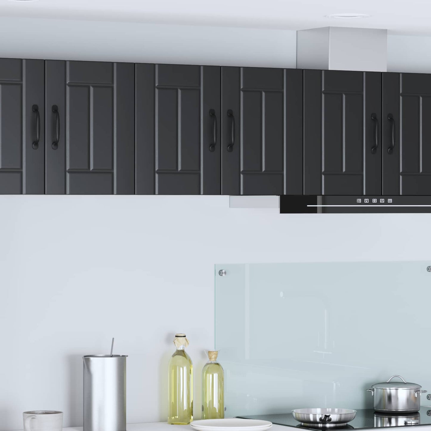 Mobile da cucina 2 pcs Nero 30 x 31 x 40 cm Legno multistrato