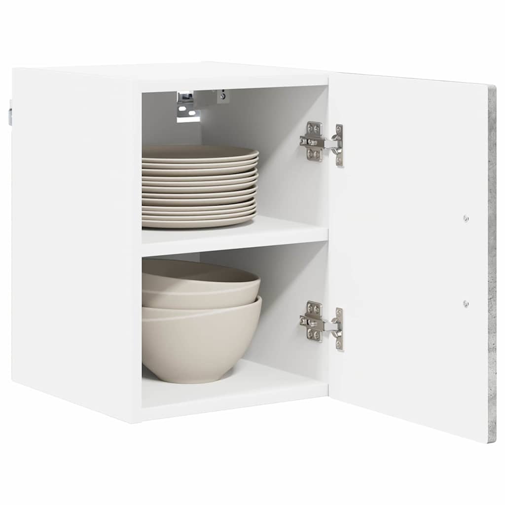 Mobile da cucina Lucca 2 pcs Grigio cemento 30 x 31 x 40 cm