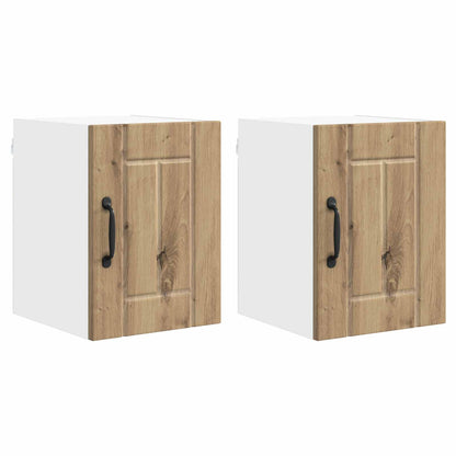 Mobile da cucina 2 pcs Rovere artigianale 30 x 31 x 40 cm