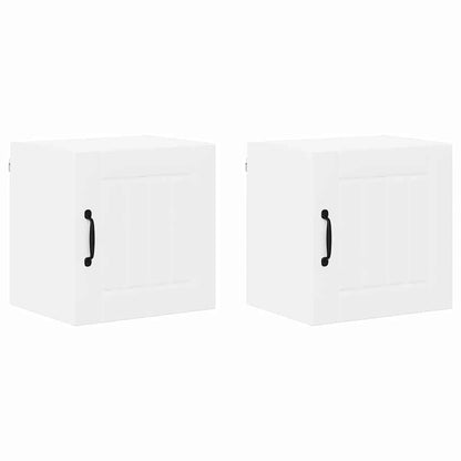Mobile da cucina 2 pcs Bianco 40 x 31 x 40 cm Legno multistrato