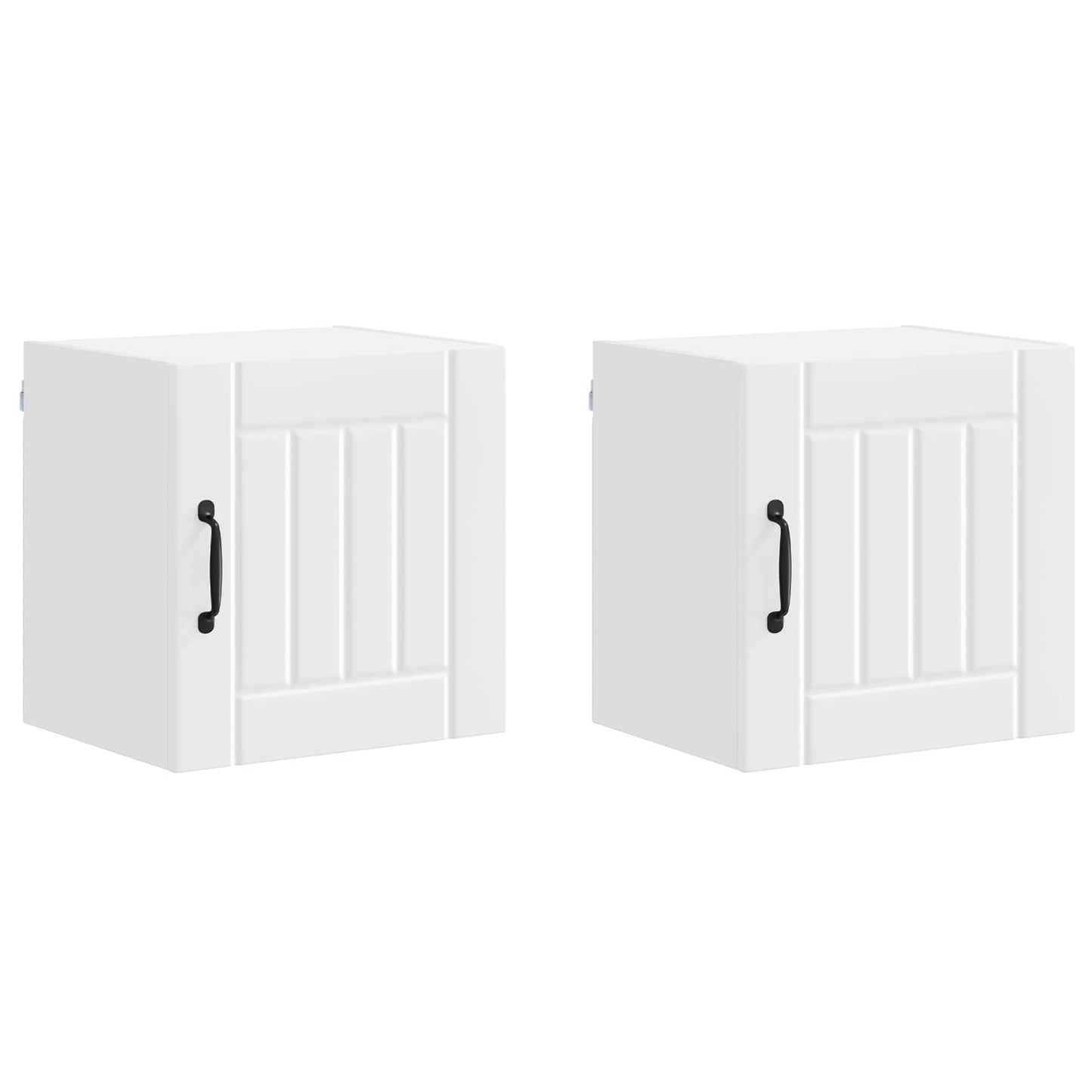 Mobile da cucina 2 pcs Bianco 40 x 31 x 40 cm Legno multistrato