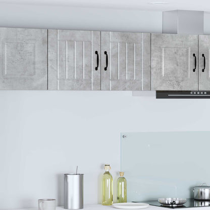 Mobile da cucina Lucca 2 pcs Grigio cemento 40 x 31 x 40 cm