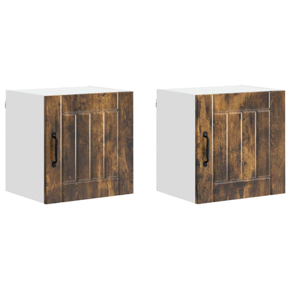 Mobile da cucina 2 pcs Rovere fumÃ© 40 x 31 x 40 cm