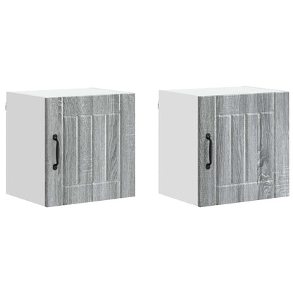Mobile da cucina 2 pcs Grigio Sonoma 40 x 31 x 40 cm