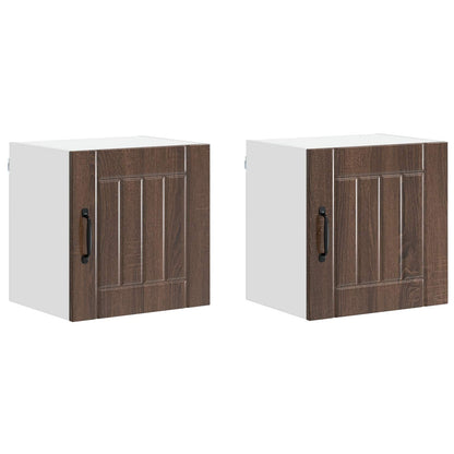 Mobile da cucina 2 pcs Rovere Marrone 40 x 31 x 40 cm