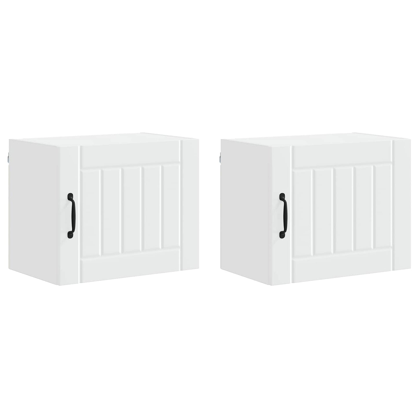 Mobile da cucina 2 pcs Bianco 50 x 31 x 40 cm Legno multistrato