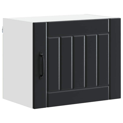 Mobile da cucina 2 pcs Nero 50 x 31 x 40 cm Legno multistrato
