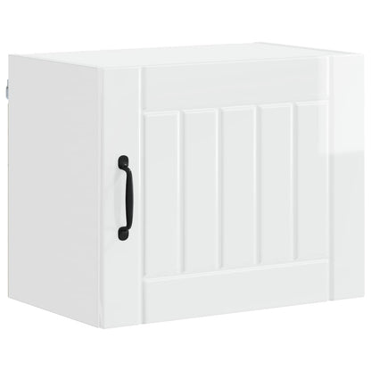 Mobile da cucina 2 pcs Bianco Lucido 50 x 31 x 40 cm