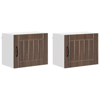 Mobile da cucina 2 pcs Rovere Marrone 50 x 31 x 40 cm
