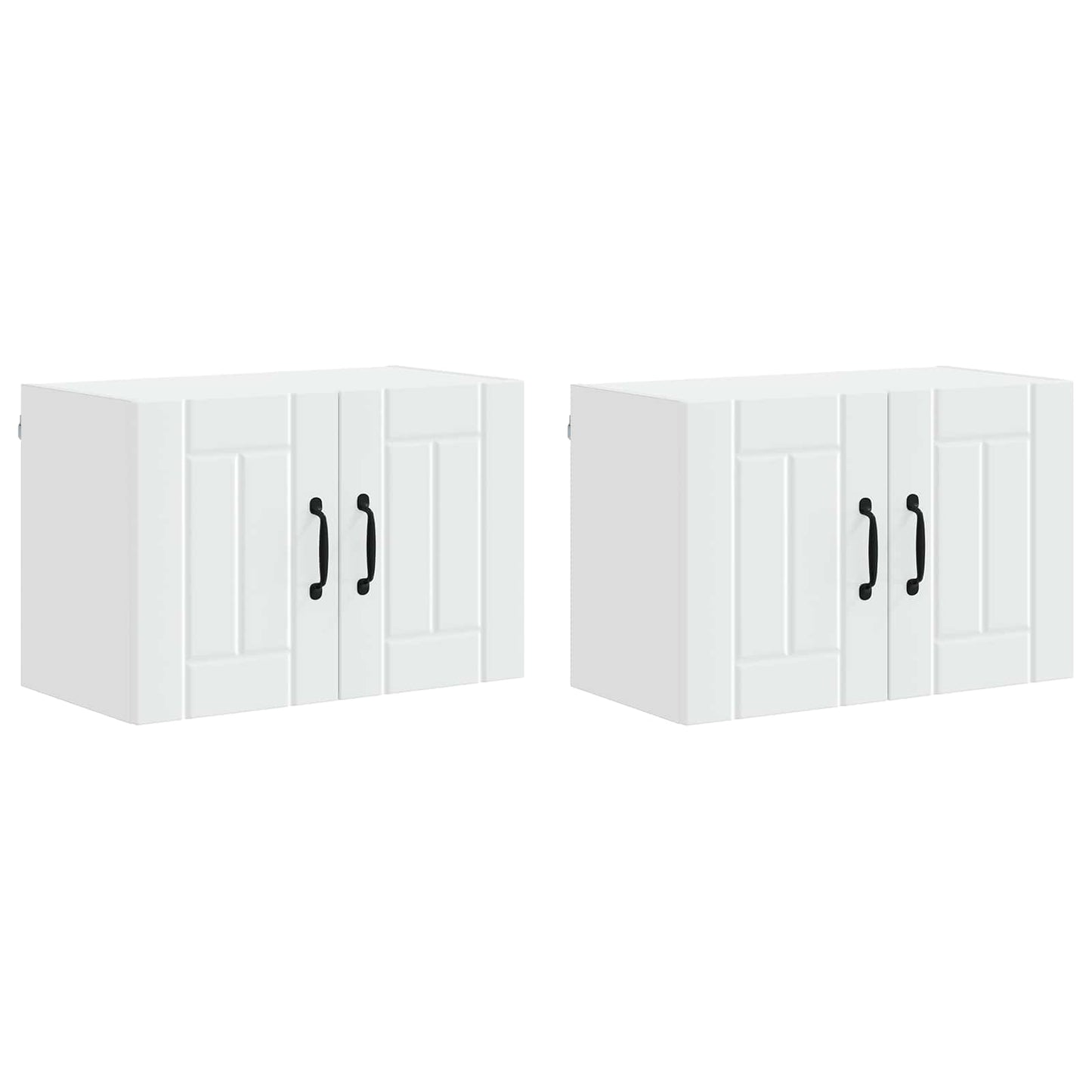 Mobile da cucina 2 pcs Bianco 60 x 31 x 40 cm Legno multistrato