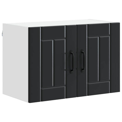 Mobile da cucina 2 pcs Nero 60 x 31 x 40 cm Legno multistrato