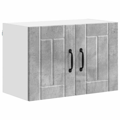 Pensile cucina Grigio cemento 60 x 31 x 40 cm Legno multistrato