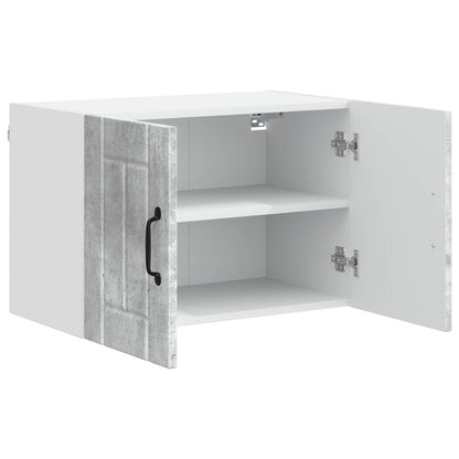 Pensile cucina Grigio cemento 60 x 31 x 40 cm Legno multistrato