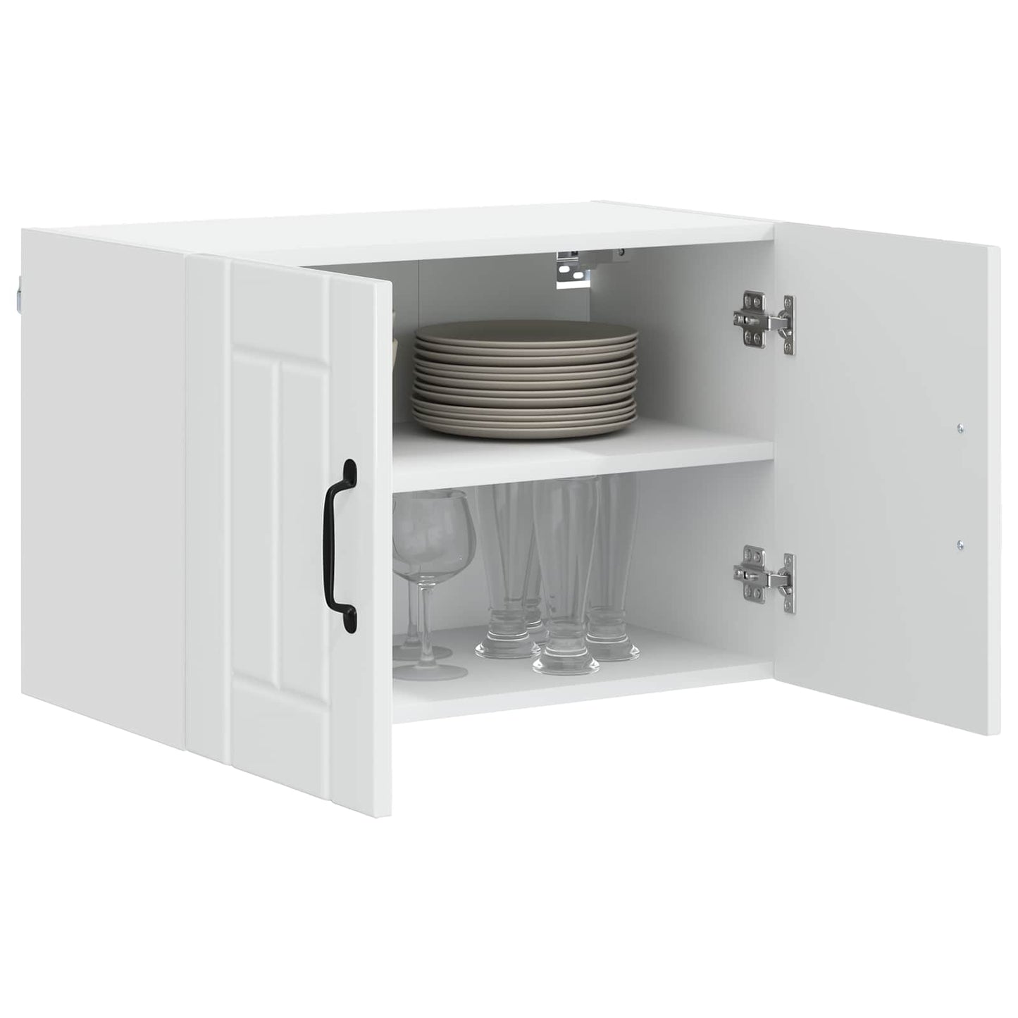 Pensile cucina Bianco Lucido 60 x 31 x 40 cm Legno multistrato