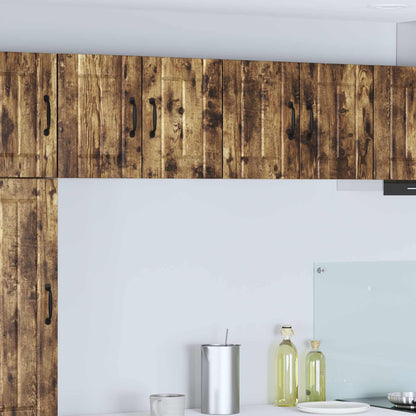 Armadi a pareti per cucina 2 pcs Rovere fumÃ© 60 x 31 x 40 cm