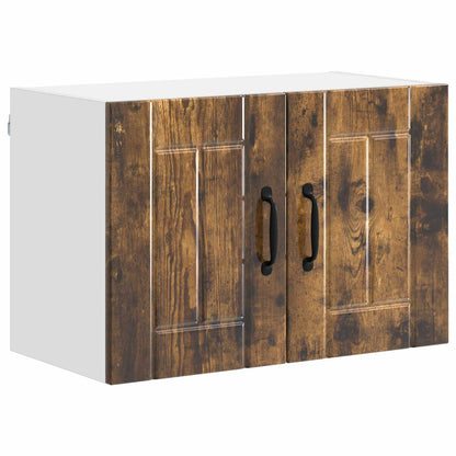 Armadi a pareti per cucina 2 pcs Rovere fumÃ© 60 x 31 x 40 cm