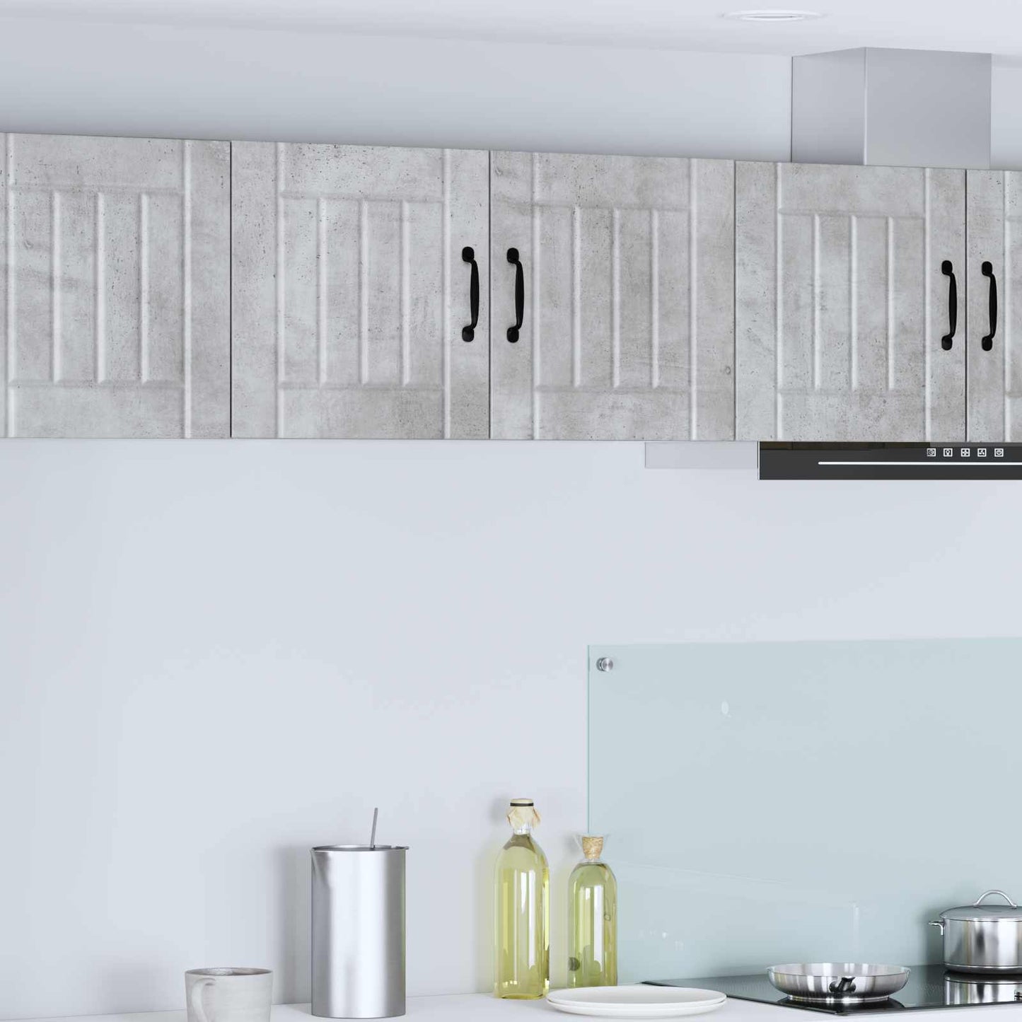 Mobile da cucina Grigio cemento 80 x 31 x 40 cm