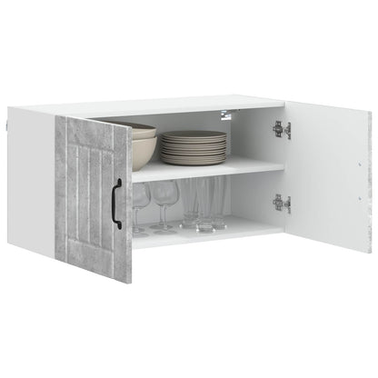 Mobile da cucina Grigio cemento 80 x 31 x 40 cm