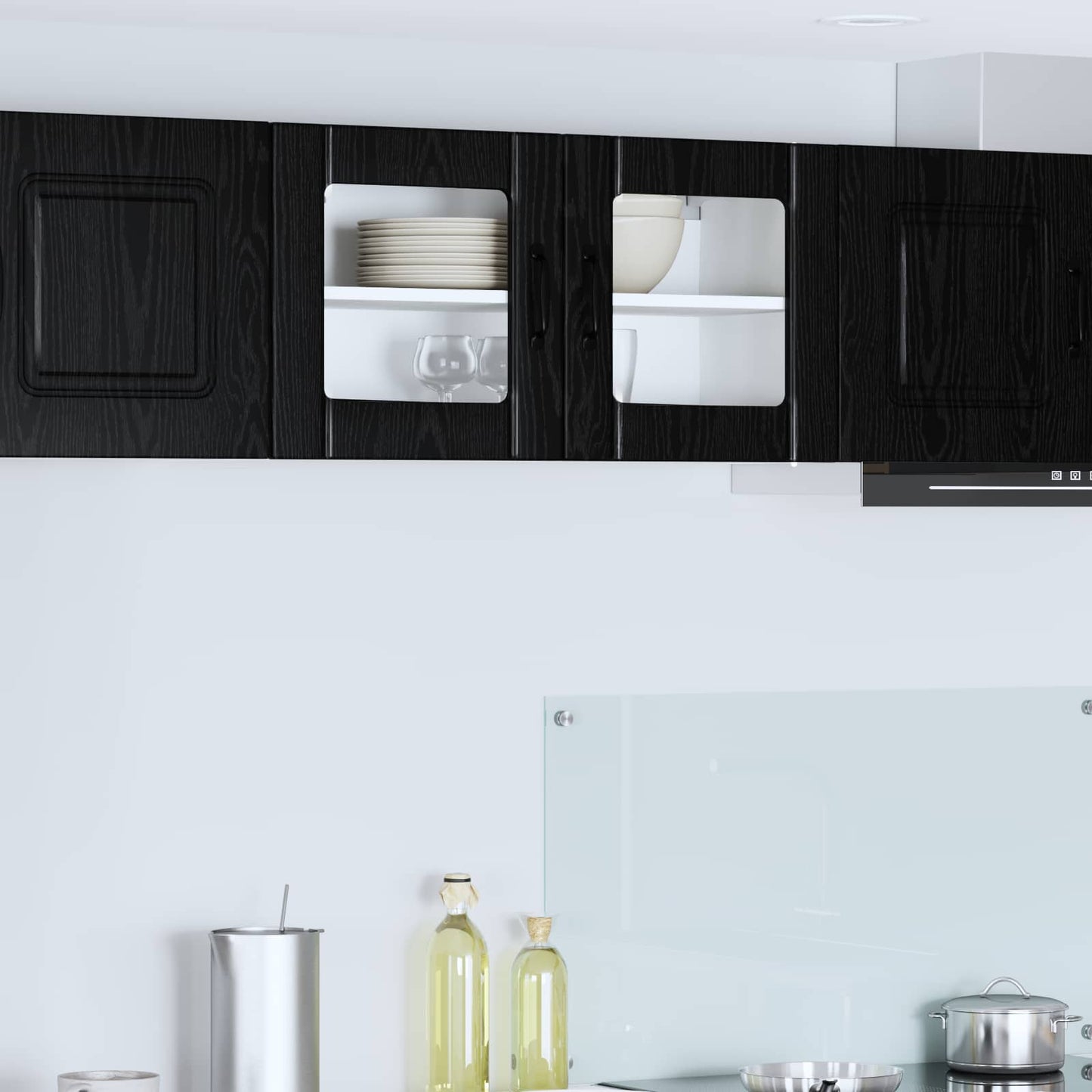 Mobile da cucina Rovere Nero 80 x 31 x 40 cm Legno multistrato