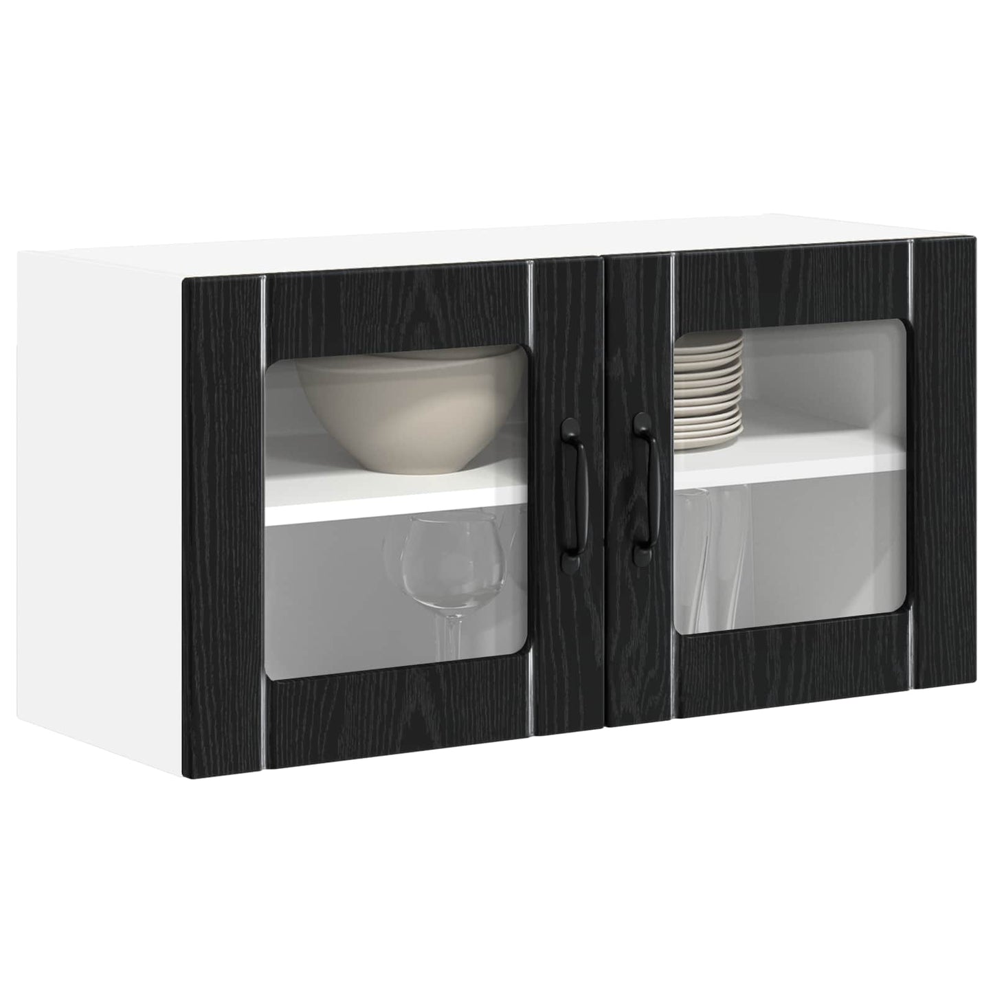 Mobile da cucina Rovere Nero 80 x 31 x 40 cm Legno multistrato